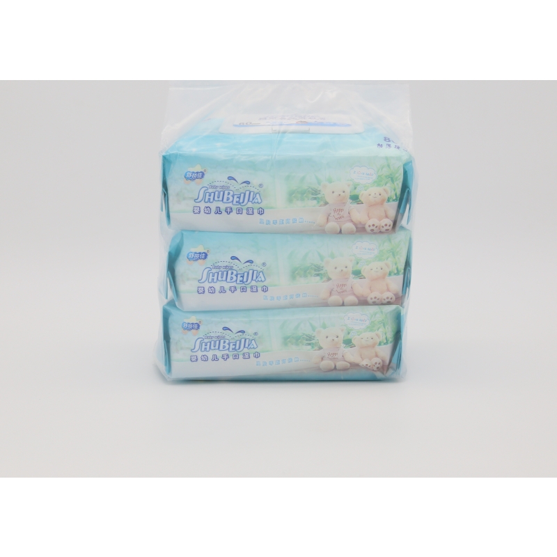 Flushable Hot Selling 80PCS Baby Wipes